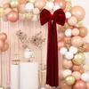 Christmas Bows Christmas Velvet Decorative Holiday Tree Topper Bow Ornaments For Birthday Holiday Festival Event Celebration