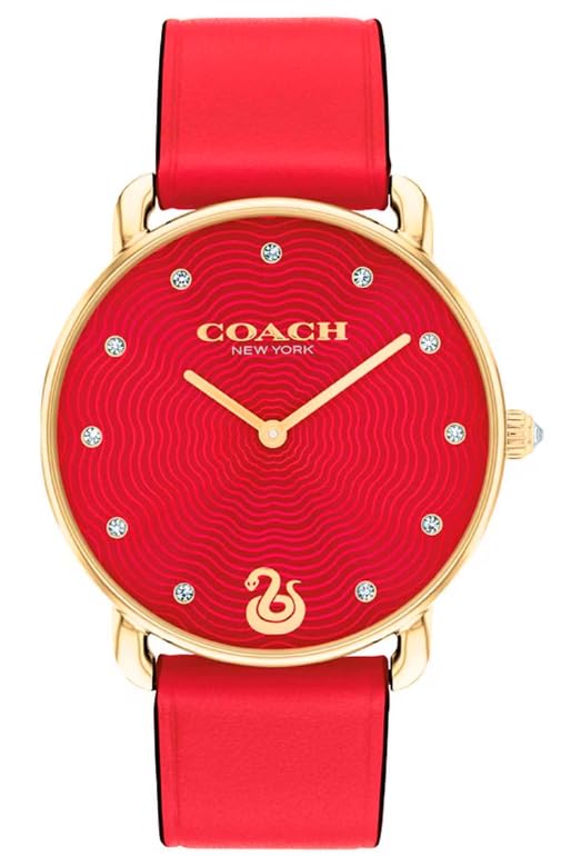 

Casual Watch Elliott 14504386 Red [Coach] Women s [Item]