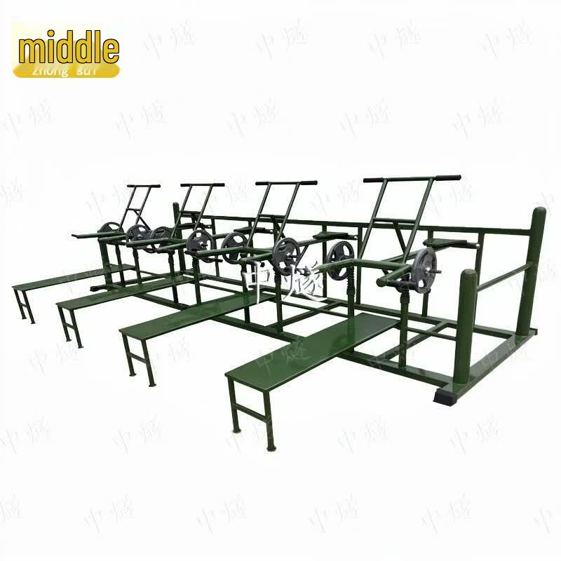 Outdoor Bench Press Strength Training System