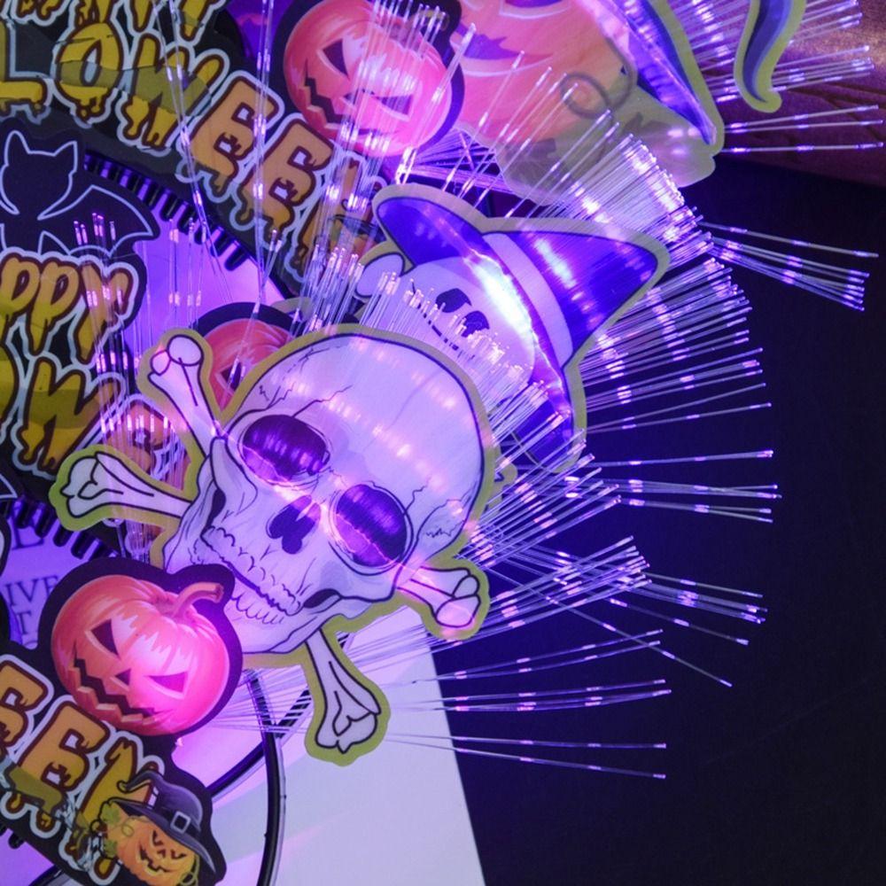 Headpiece Pumpkin Lantern Headpiece Ghost Skull Hair Hoop  Photo Props