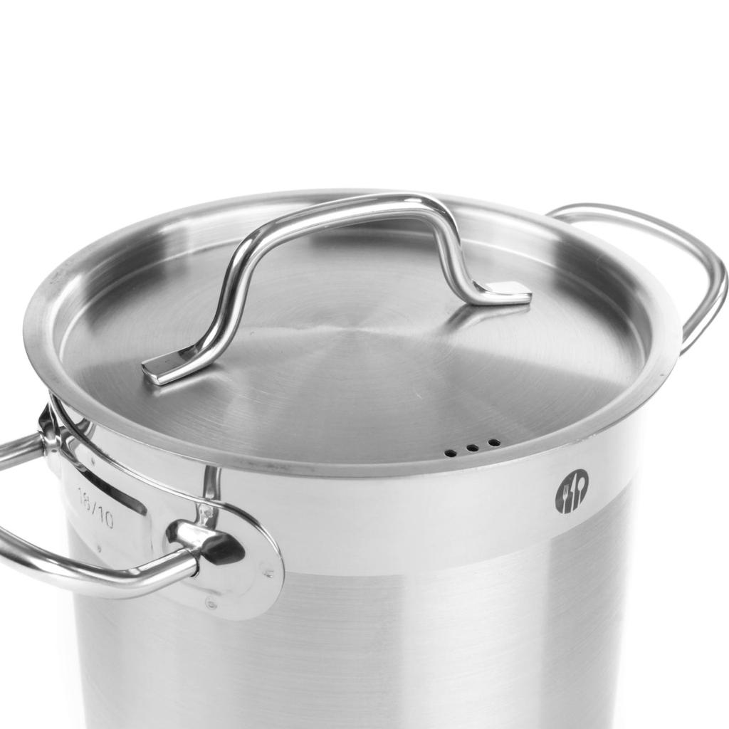Profi Line medium pot with lid 10 l diameter 280 x 170 h Hendi 831502