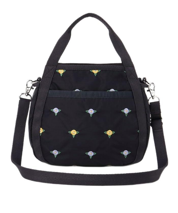 

Официальная сумка через плечо с вышивкой пионами [LeSportsac] женская