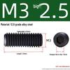 Grade 12.9 Hex Socket Headless Set Screw (M3-M16)