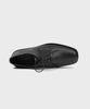 Firenze Atelier [Vibram] Merlin_Minimal Semi-Square Derby 8430 [Black Fg]