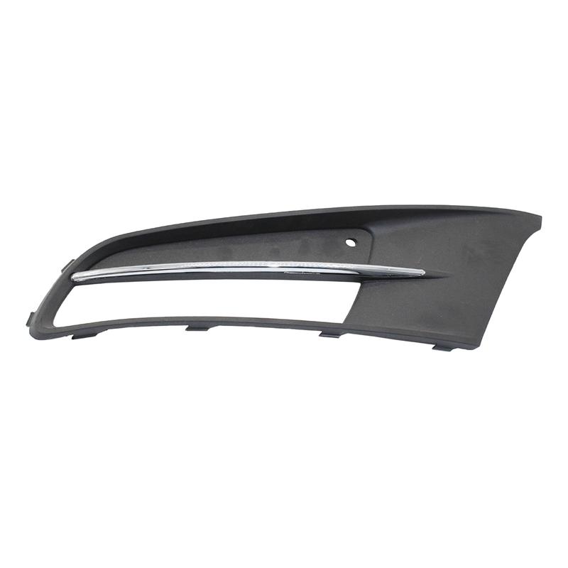 Left & Right Front Fog Light Grill Cover Frame with Chrome for VW Sharan 2012 2013 2014 2015 2016 2017 2018 7N0853665B