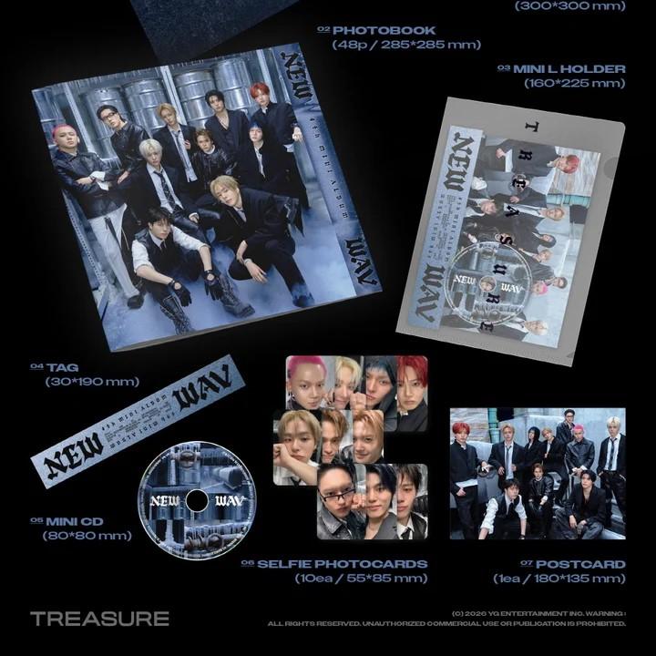 TREASURE NEW WAV 4th Mini Album
