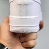 AF1 Air Force 1: Pure White Women's & Men's Low-Top Shoes in Wheat Color - Casual Couple Style.
