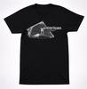 American Football House Sketch T-Shirt – Minimal Emo Rock Tee Black