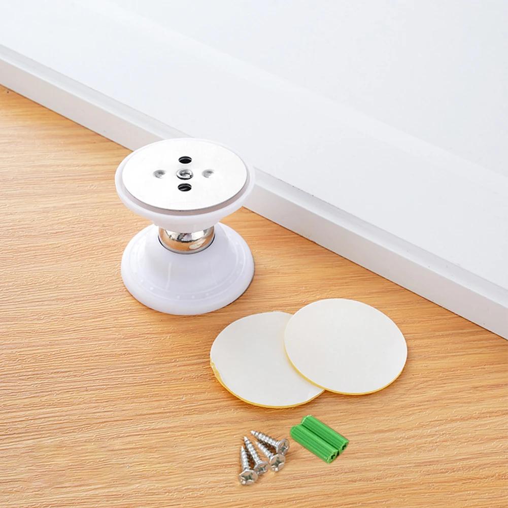 

Силиконовый дверной упор Магнитный присоска Дверной держатель Противоударный ветрозащитный дверной упор для двери в спальню Настенный протектор для пола Присоска