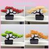Faux Pine Bonsai Tree Indoor Decoration Plastic Green Plant For Living Space