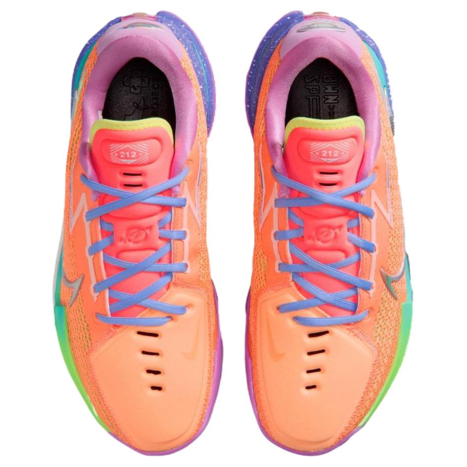 Tênis Unissex Dylan Harper x Nike Air Zoom GT Cut Tri-State Multicor Laranja-Pulso Violeta-Pérsia CZ0175-800