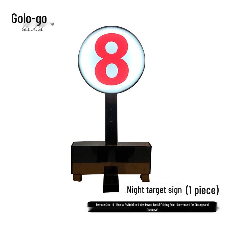 GOLUOGE Nighttime Scene Simulation Markers & Targets