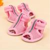 Fashion Dog Summer Shoes Breathable Mesh Shoes Dog Sandals Prevent 