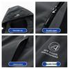 JEEP SPIRIT Men's Autumn/Winter Fleece-Lined Hooded Windbreaker Jacket