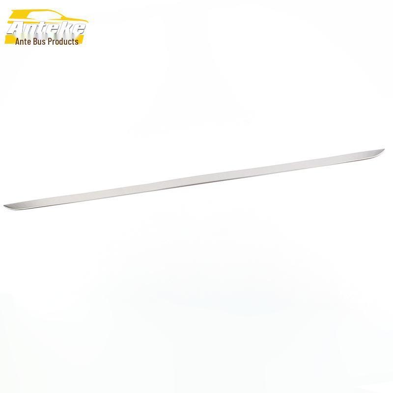 21 Fit Stainless Steel Tailgate Trim Bumper Strip Modification Accessory