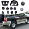 Pack Of 11/12 Car Door Dampers Rubber Pads Auto Door Buffer Pads Vehicle Door Shock Quick Installation for Pajero V43