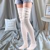 Fashion Women Thigh High Socks Extra Long Woolen Knit Warm Thick Tall Long Boots Stockings Leg Warmers for Girls Winter Pile Thick Socks