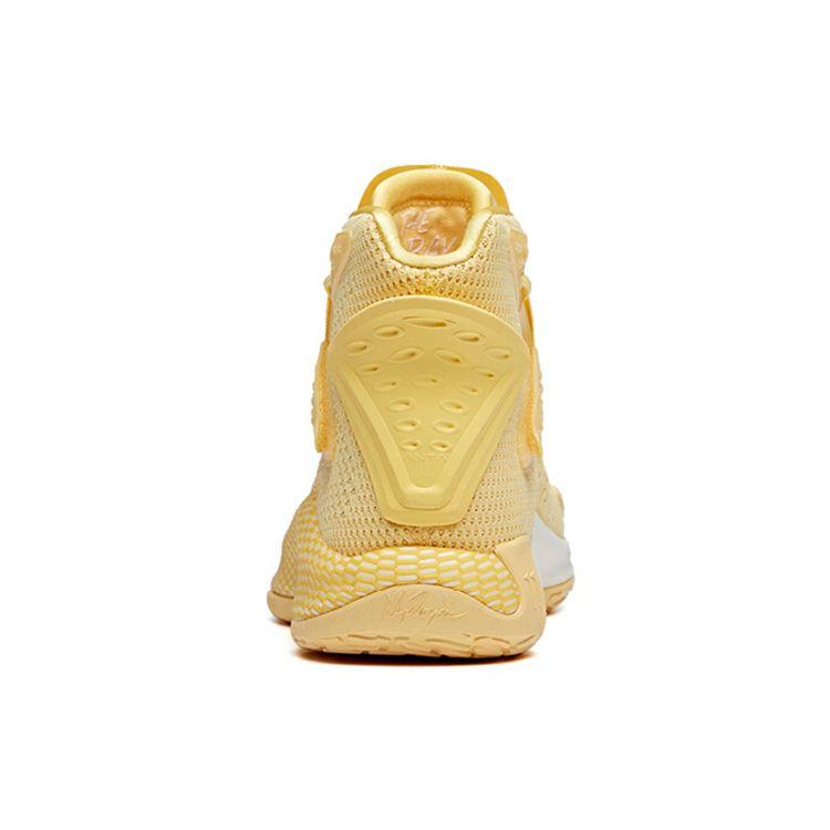 Anta KT5 Thompson Third Jersey High-Top Basketball Shoes Men Sneakers Goose-Yellow 112021101-4