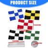 Golf Putting Green Flag With Bright Colors Anti Tear Durability Golf Trainings Flag For Beginners Coaches Drill