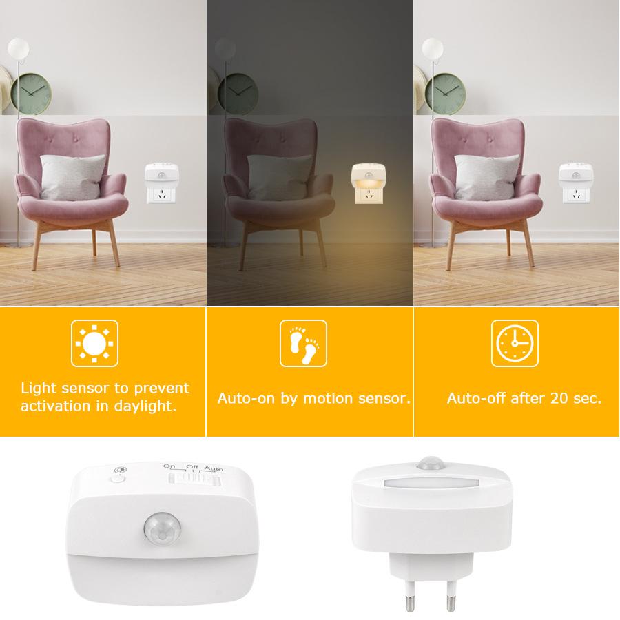 Infrared Sensing LED Night Light for Wardrobe, Kitchen, Bedroom, and Corridor