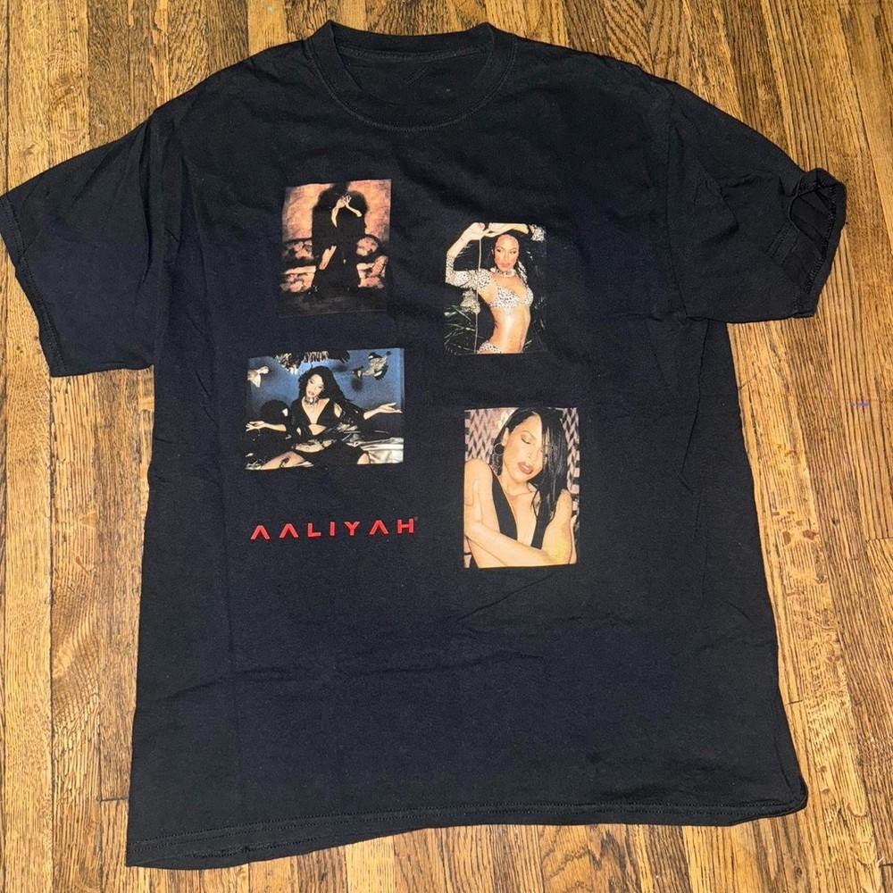 Aaliyah Graphic albums  Shirt Unisex Concert S-5XL SG787 Unisex T-Shirt M