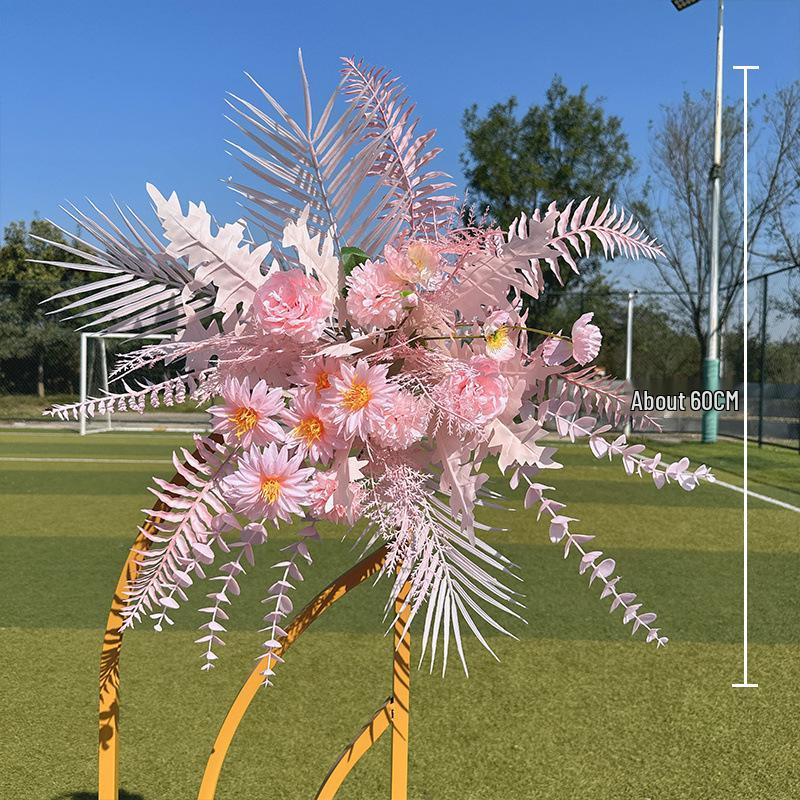 Large Artificial Wedding Flower Wall for Aisles and Hotels