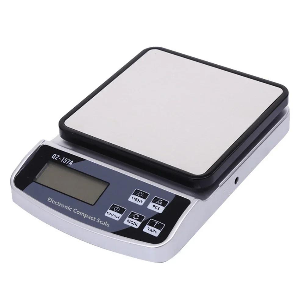 3/15KG Kitchen Scale Maximum Weight Measuring Tools Electronic Scale USB Charge Smart Digital Display Scale Precision Instrument