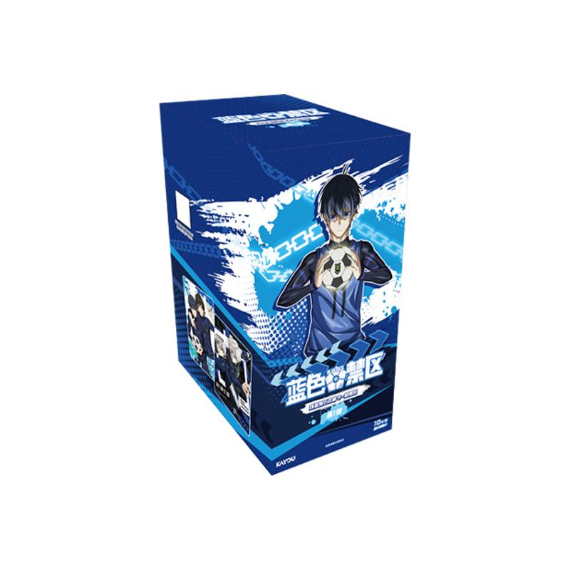 Echte BLUE LOCK Star Rohstein Sammelkarten Jenseits der Tüte Anime-Charakter Sammelkarte Kinderspielzeug Geschenke
