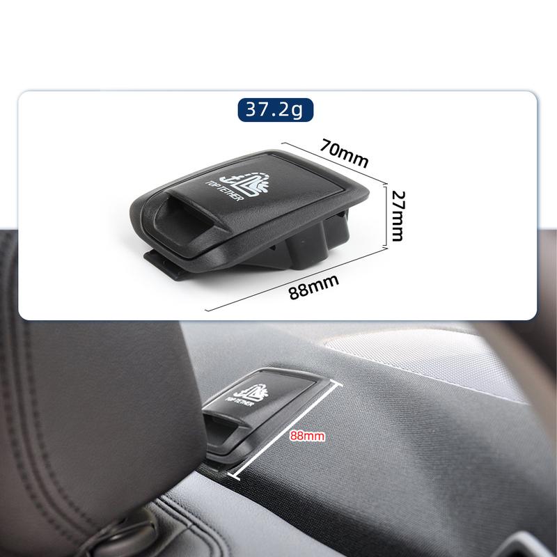 For BMW 5 Series G38 Car Rear Seat Hook ISOFIX Cover Child Restraint For BMW 525i 530i 540i 18-23 Child Seat Back Panel Cover