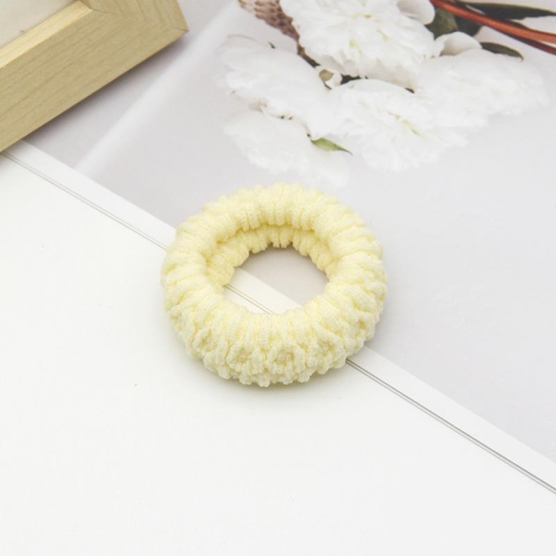 Fascia per capelli ad alta elasticità addensata più spessa di nuovo stile da 10 pezzi per fasce per capelli da donna con coda di cavallo per ragazza