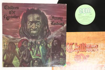 LP Schallplatte JIMMY LINDSAY  Kinder von Rastafari GEMLP110 GEM 1980 UK Reggae Ska  Dub Gebraucht