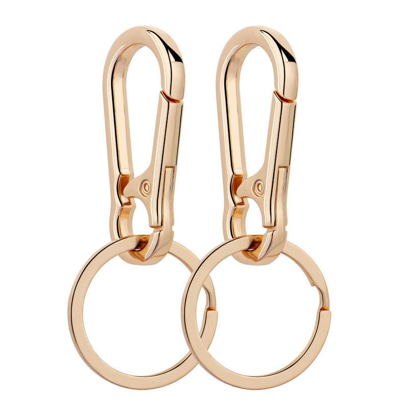 Metall Karabiner Clip Schlüsselanhänger Karabiner Form Schlüsselanhänger Schlüsselanhänger Ring Clip Halter Organizer für Zuhause Auto Schlüssel Schlüssel Finder Damen Herren