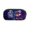 Printed Pencil Case for Students - Large Capacity Pen Bag for School Supplies with Cute Pattern