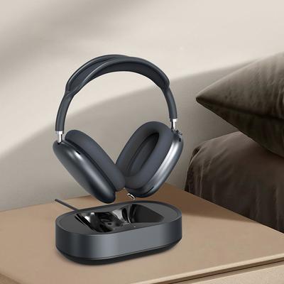 Magnetic Headset Charger Dock Fit for AirPods Max Headphones Accessories Charging Base with Dual Connector Fast Charging Station