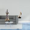 Resin Musician Sculpture Figurine Bedroom Home Decor Table Centerpiece Desk Figure Art Decoration