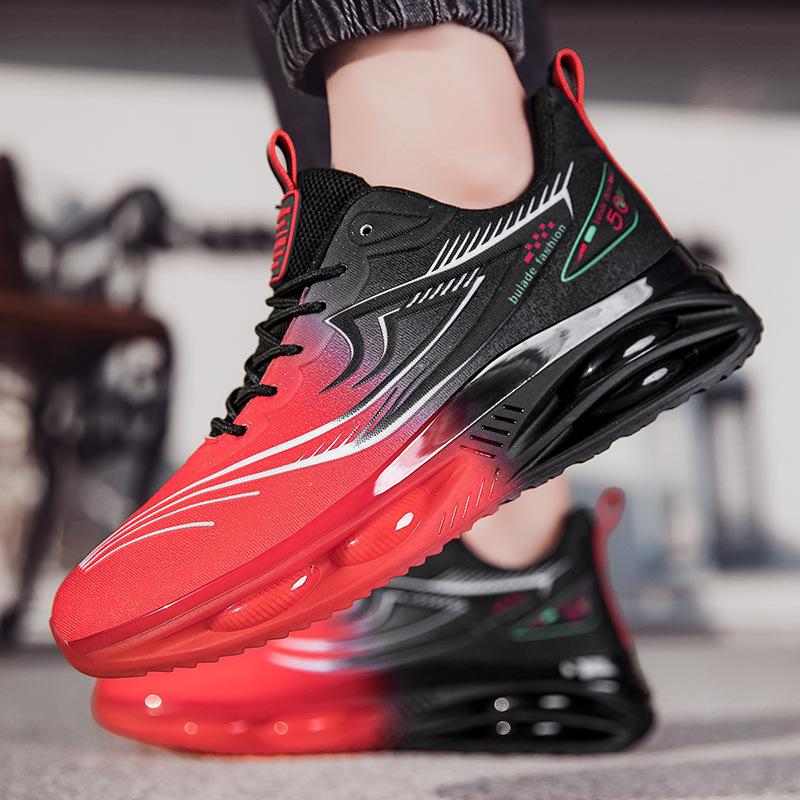 Large size 46 men's shoes live broadcast popular sports shoes summer sports shoes casual running shoes breathable mesh shoes Xiyin model