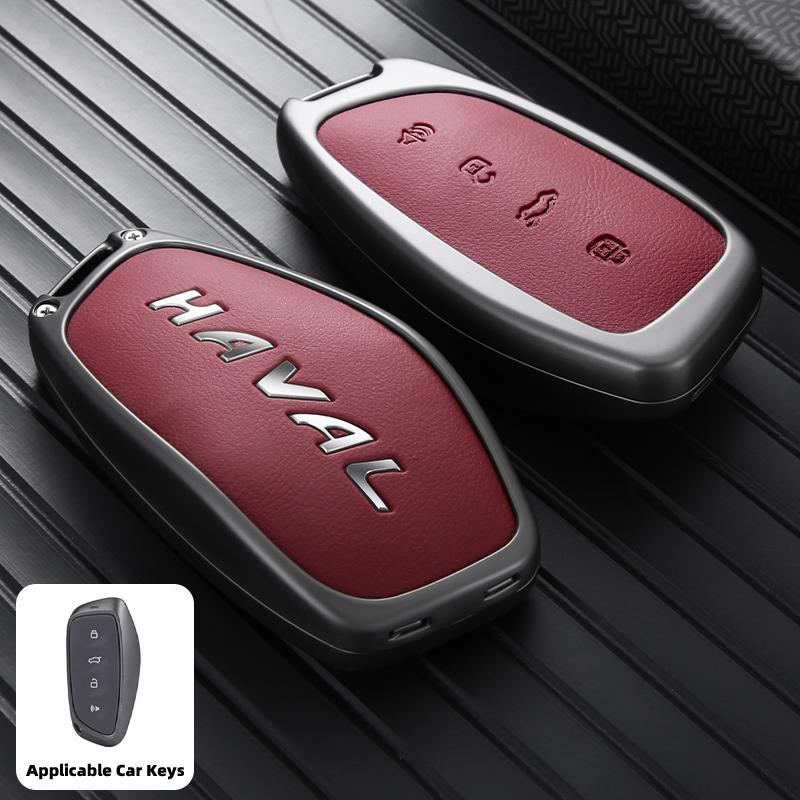 Great Wall Haval H6 Key Cover M6 Plus Big Dog F7X 3Rd Gen H2S National Trend Edition H9 Chitu H7 F5 Key Shell Keybag Accessories