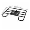 Motorcycle Rear Cargo Rack Easy to Install for Delivery Workers, Commuters