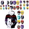 Danganronpa Monokuma Hoodie Extravagantly Soft Unisex Pullover For Anime Fans