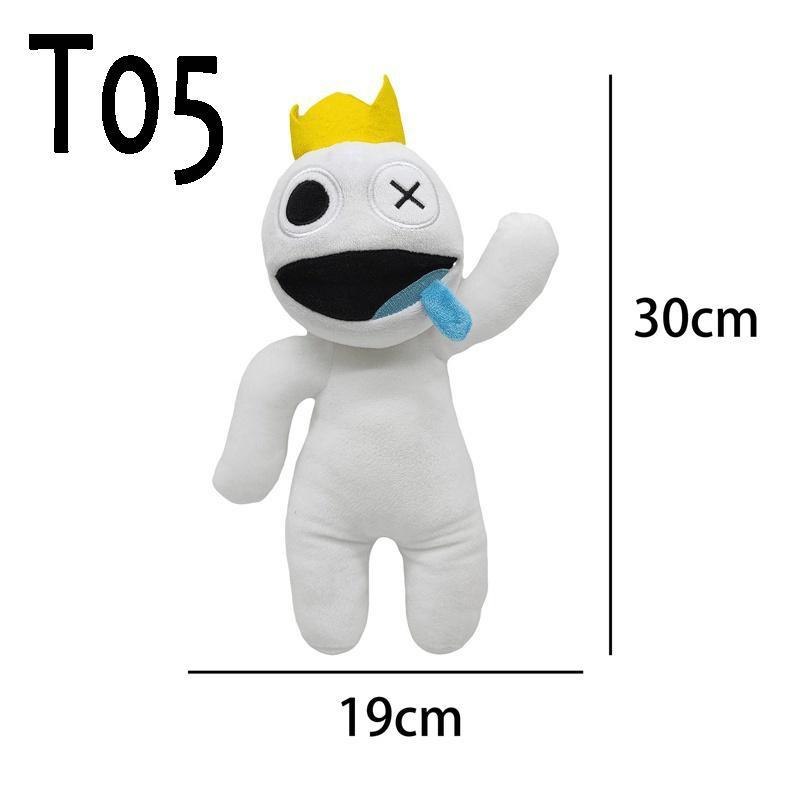 Rainbow Friends Roblox Peluche Cartoon Game Character Doll Kawaii Blue Monster Morbido Peluche per Bambini Regali di Natale