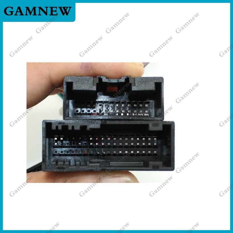 Car 16Pin Android Stereo Power Wiring Harness With Canbus For Ford Kuga(18-19)/Focus(12-18)/Edge(15-18)/Explorer(18+)