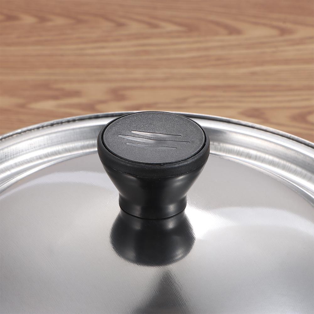 New 20-30cm Pot Lid Stainless Steel Anti-scalding Frying Pan Cover Universal Bowl Cover Restaurant Kitchenware