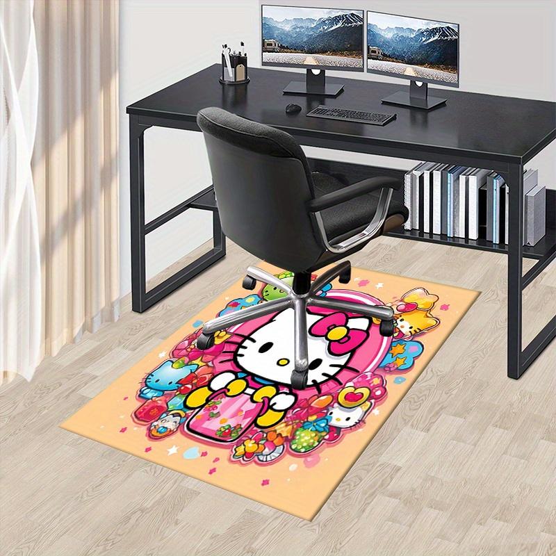 

Office Rug Hello Kitty, Characters Anti-Slip Rug, Machine Washable for Living Room, Bedroom, Office, Multiple Sizes, Bedroom Mat, Decorative Mat, Dura 60cm by 90cm