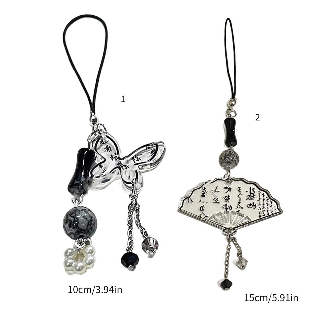 Stylish Phone Strap Chain Distinctive Mobile Phone Peripherals Pendant Accessories Backpack Car Key Chain for Girls