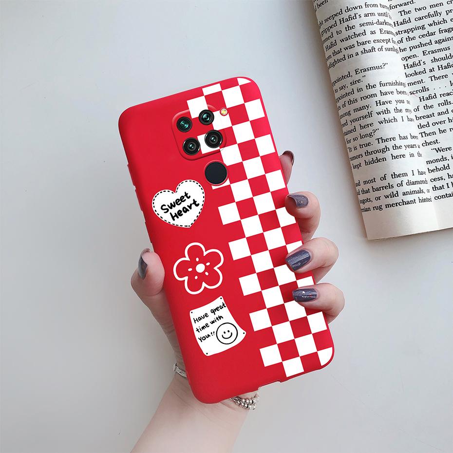For Xiaomi Redmi Note 9 Case soft Cartoon Pattern Silicone Phone Back Cover Case For Xiaomi Redmi Note9 Note 9 Pro Max 9s Bumper