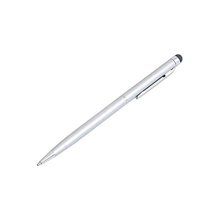 Stylus avec stylo à bille - LOGILINK - Argent - Aluminium - Écran tactile - Bout extractible
