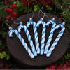 Christmas Atmosphere Candy Cane Pendant - Acrylic Tree Ornament