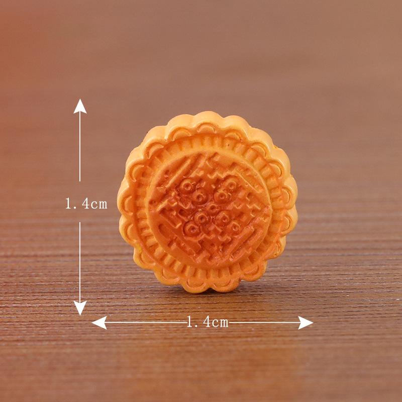 Cute Micro-landscape Mid-Autumn Festival Little Rabbit MooncakeGarden Decoration AccessoriesDesktop Car Resin Small Ornaments