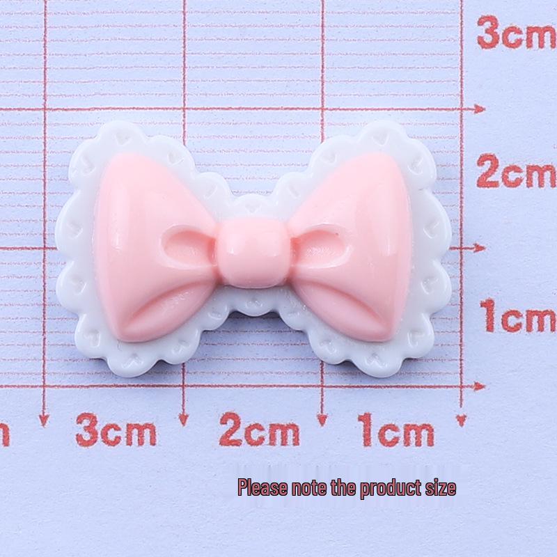 White Bow Resin Accessory DIY Kit