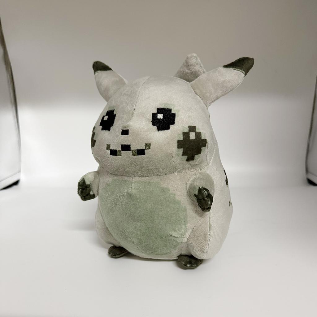 30th Anniversary Initial Pikachu Plush Pixel Pikachu Stuffed Doll Anime Hobbies Toys Adorably Home Decor Toys Anime Doll